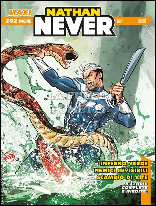 MAXI NATHAN NEVER # 17: INFERNO VERDE E ALTRE STORIE